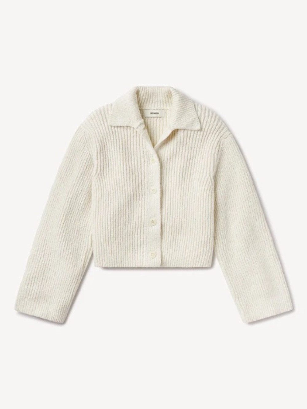 NWOT Buck Mason SOFT SPUN COTTON COLLARED CARDIGAN - Picture 4 of 8
